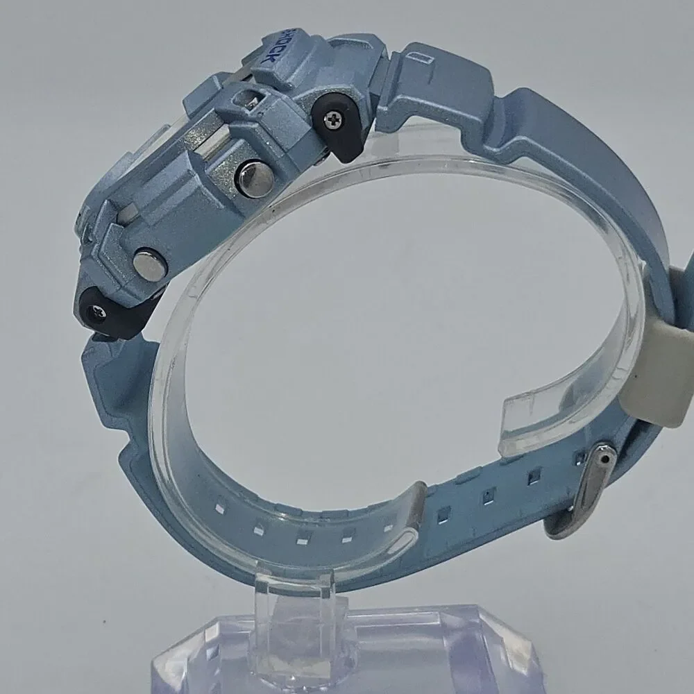 Casio G-Shock G-2500 Blue Digital Watch Data Memory 200M 2266 Tested